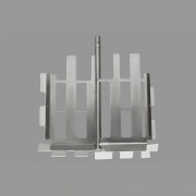 Лопасти мешалки с силиконовыми скребками ПВК-50 (для мотора 0,35кВт с редуктором)
